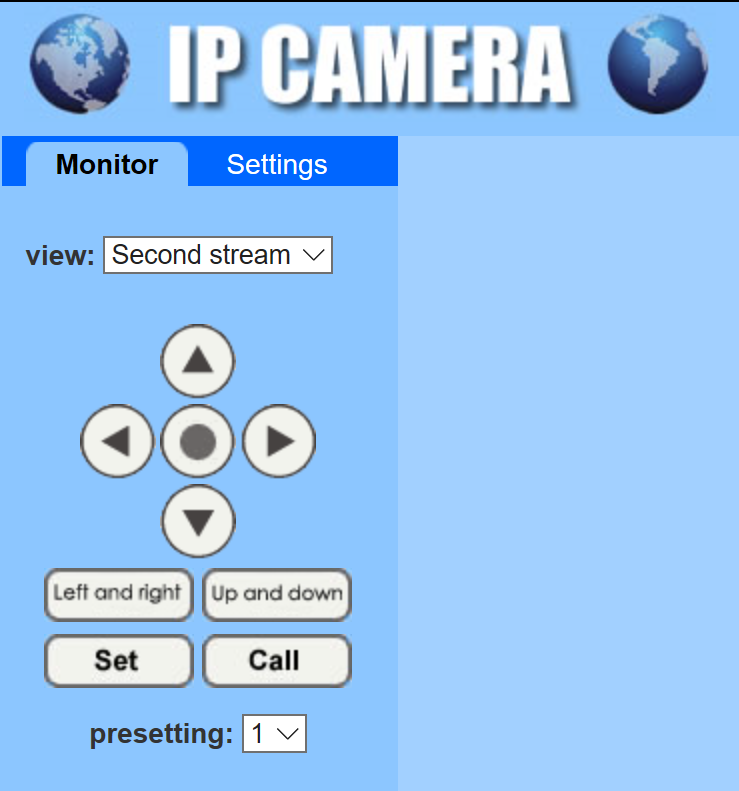 Web Port controls